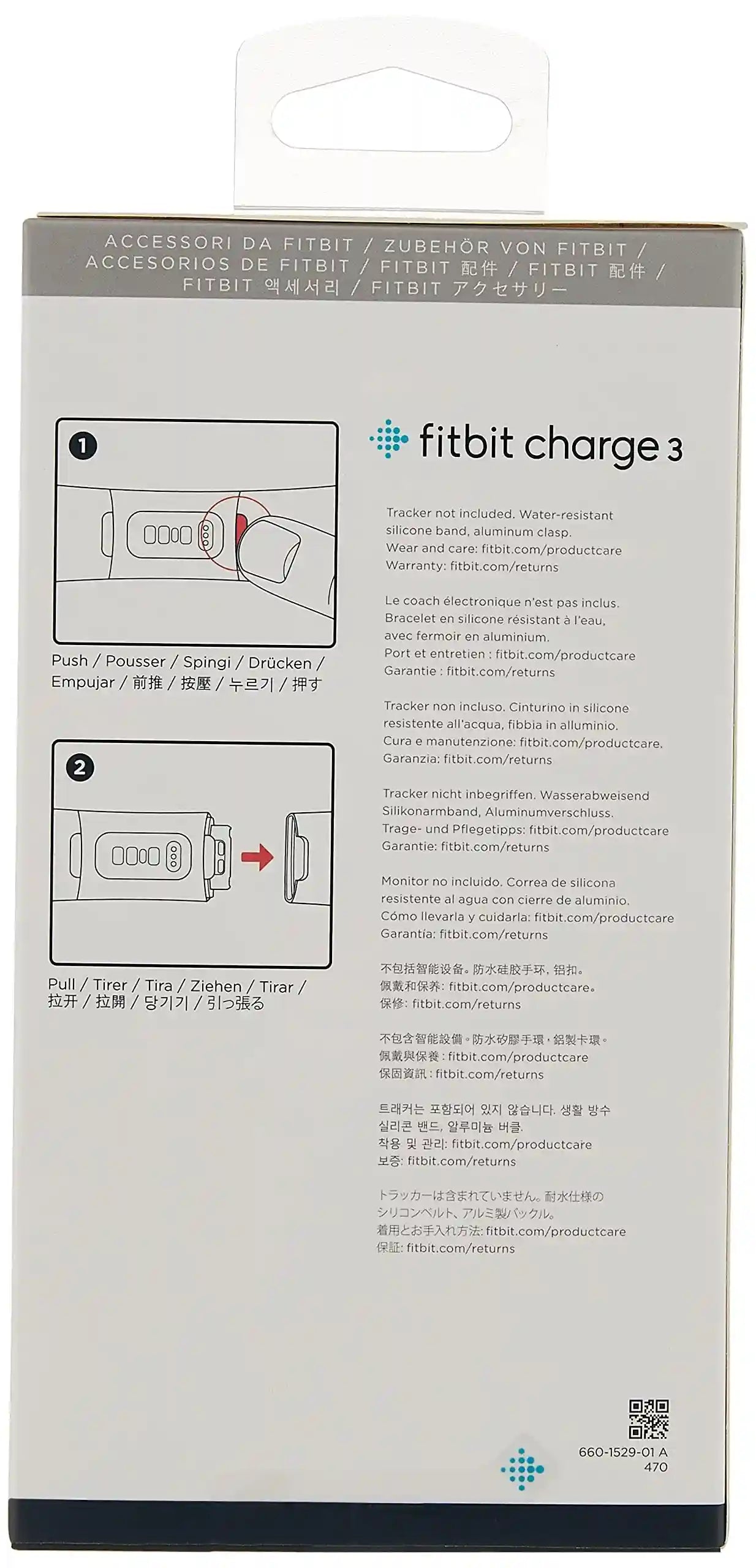 Fitbit Charge 4 Sport Band Accessory For Smartwatch