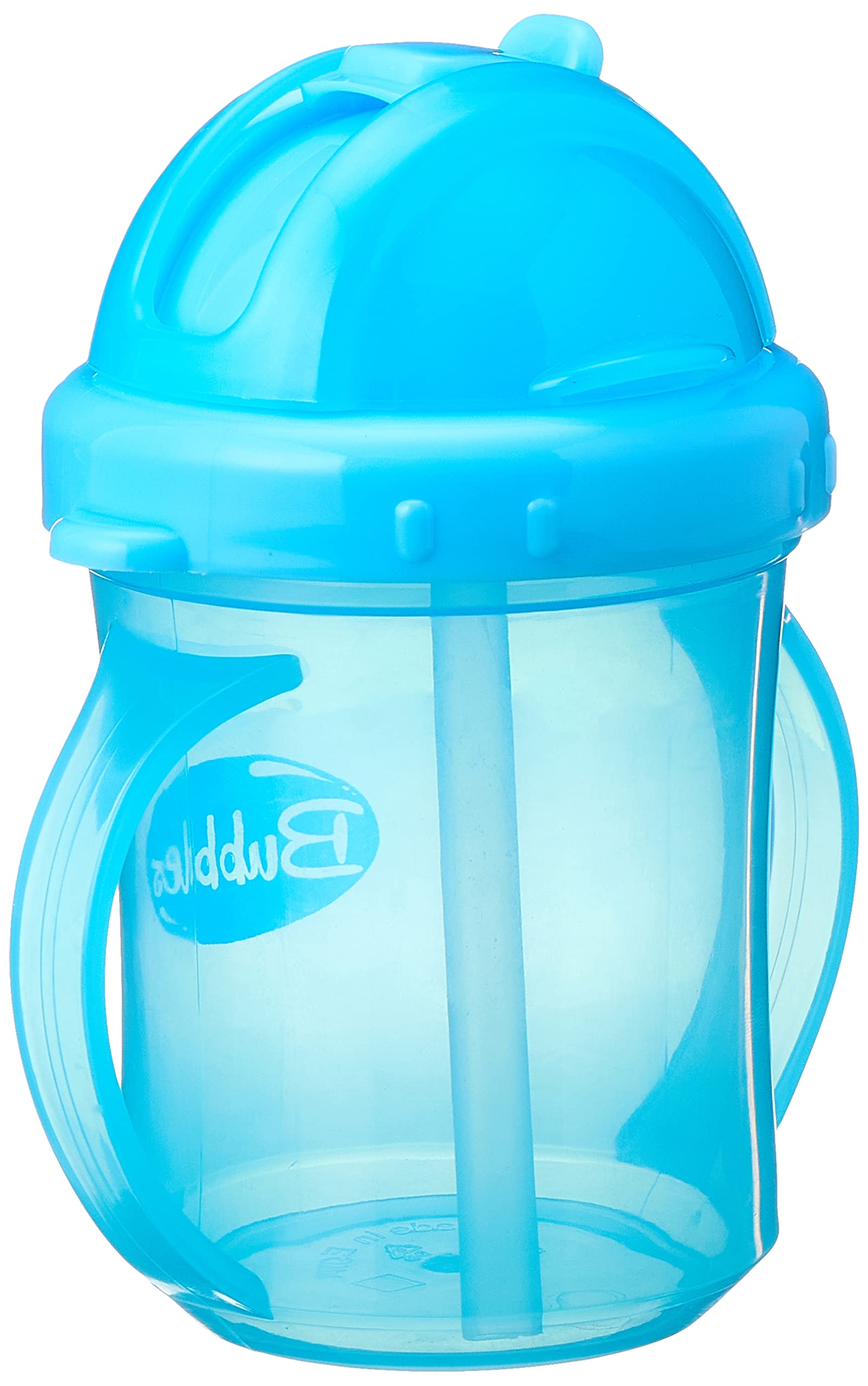 Bubbles Cup With Straw Blue - Safqqa Egypt
