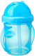 Bubbles Cup With Straw Blue - Safqqa Egypt