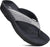 AEROTHOTIC Women Slippers Black Comfortable Everyday Slip-On