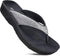 AEROTHOTIC Women Slippers Black Comfortable Everyday Slip-On