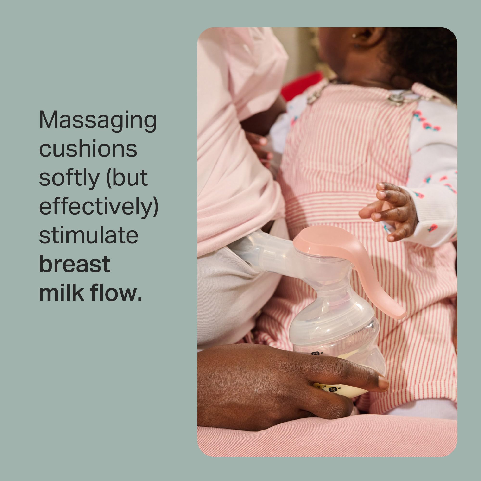 Tommee Tippee Manual Breast Pump Clear Portable Milk Pump – Safqqa Egypt