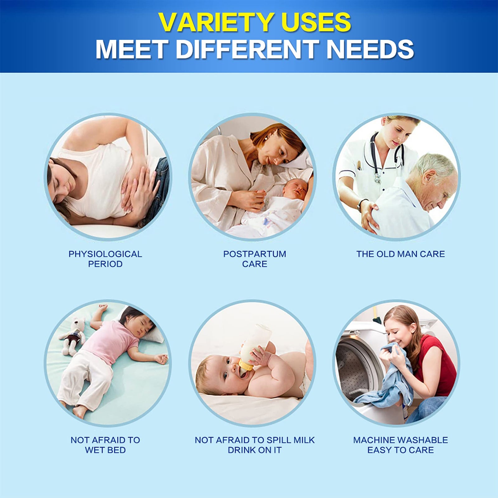 حامي المرتبة الفاخر المقاوم للماء من داردو. مصمم ليناسب المراتب بمقاس 200×200 سم مع عمق 30 سم ليمنح تغطية كاملة وثباتًا مثاليًا. مصنوع من قماش ناعم وقابل للتنفس وخالٍ من الضوضاء لراحة قصوى أثناء النوم