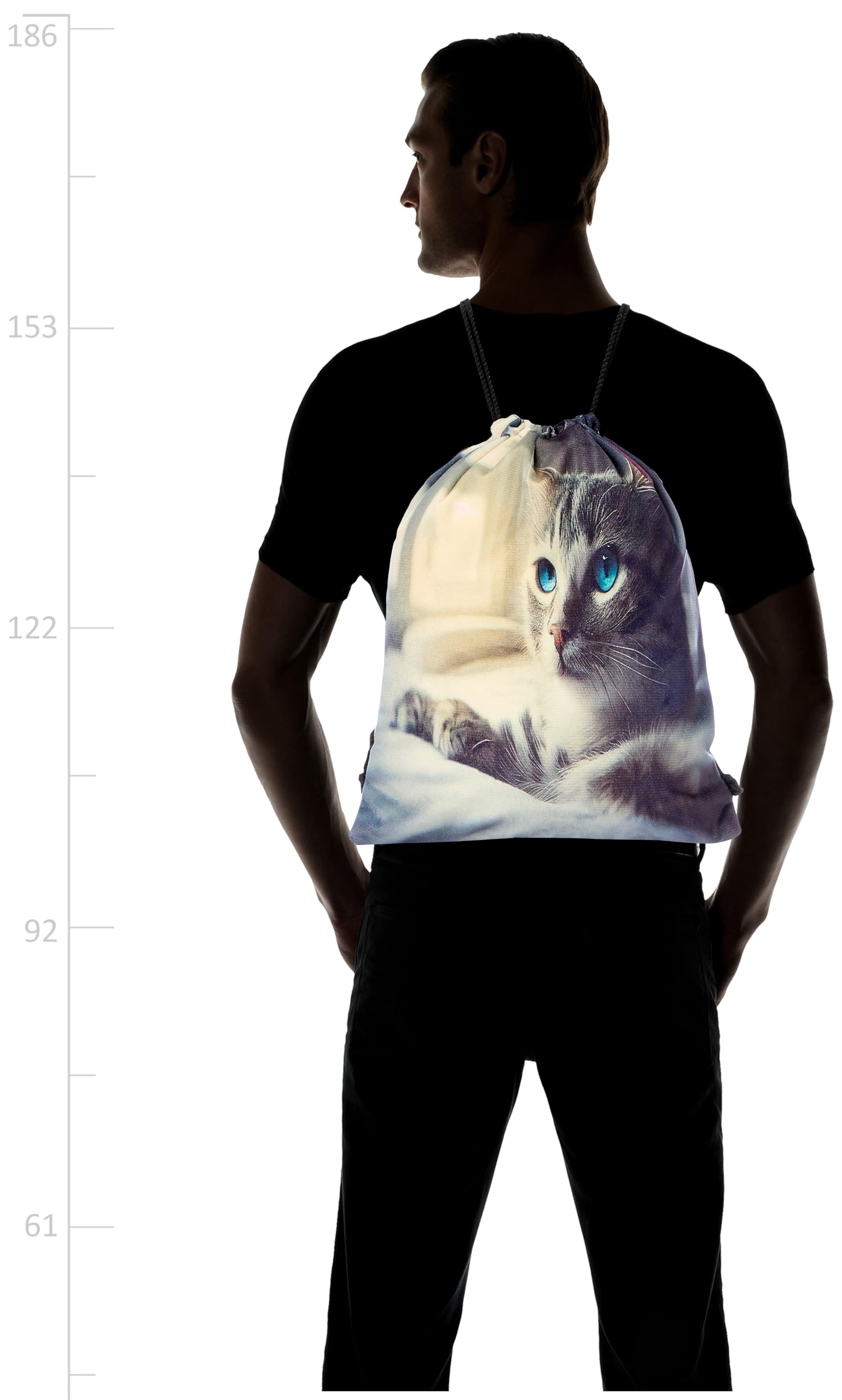 شنطة برباط من تات، 924، متعددة الألوان، مقاس كبير L