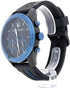 Maserati Traguardo Black & Blue PU Quartz Chronograph Watches R8871612006 With Luminous Hands, Men