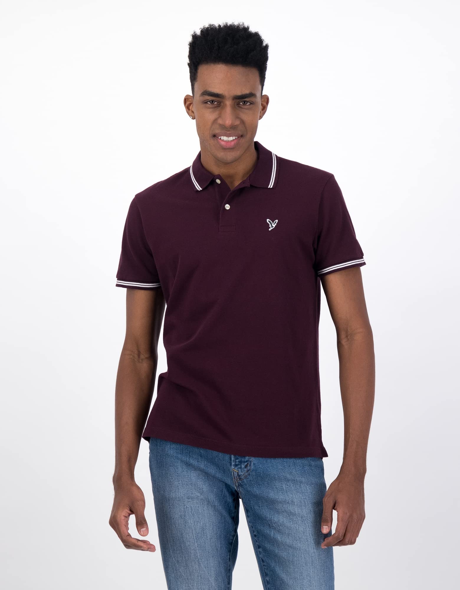 American Eagle Men U-1165-9152-613 Pique Polo Shirt