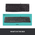 Logitech Wired Keyboard K120 Black PN-920-002495 - Safqqa Egypt
