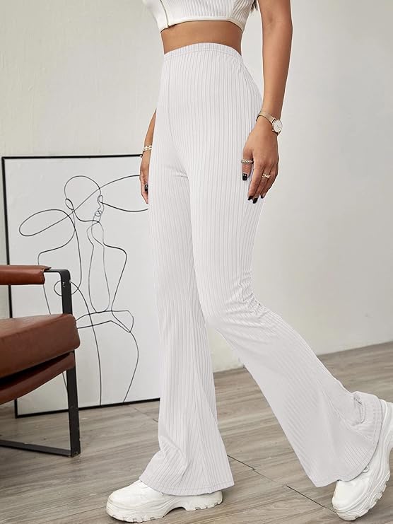 Shasmi Women Pants White Casual Fit
