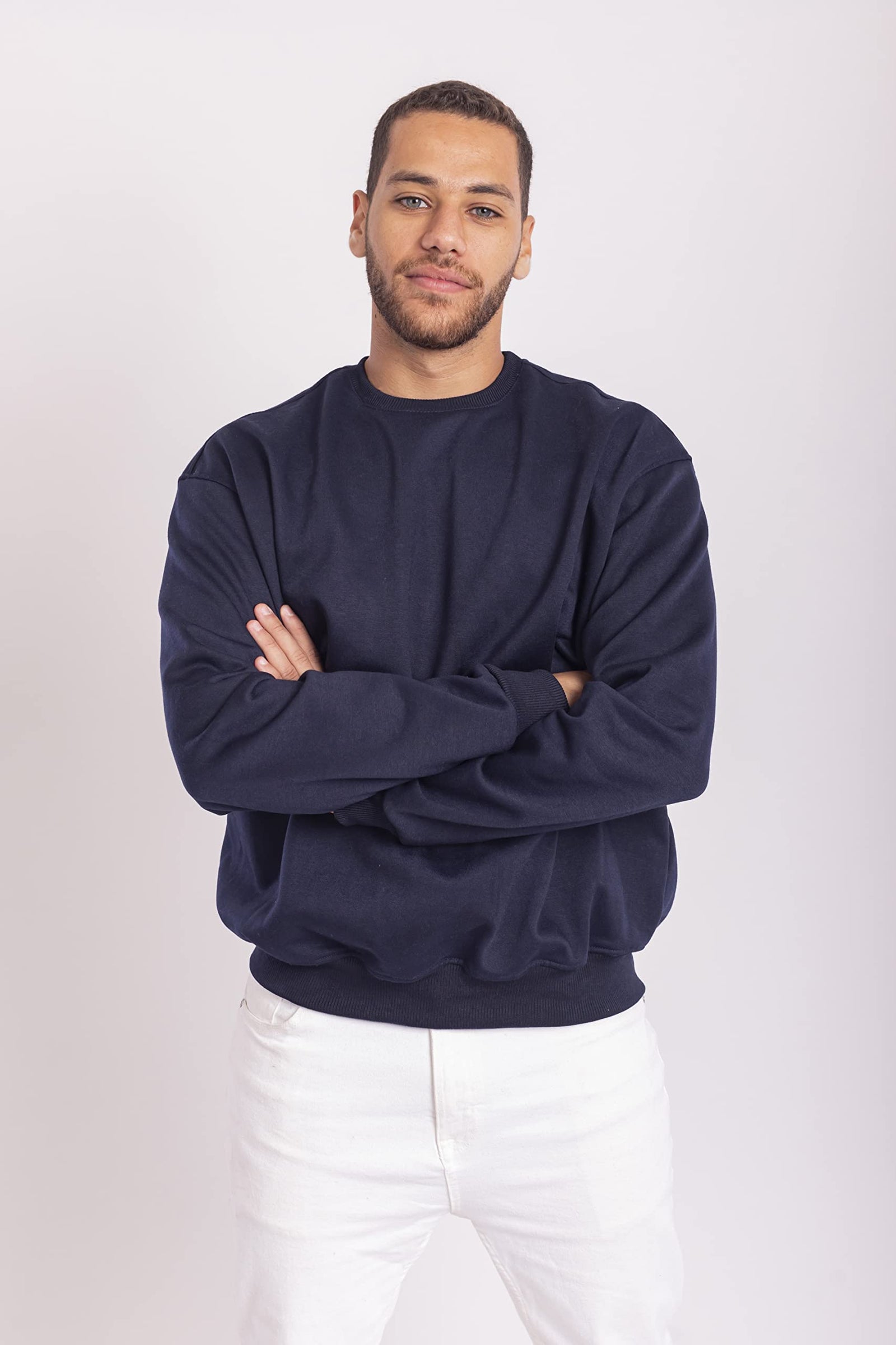 ZE mens Basic Oversize Sweatshirt