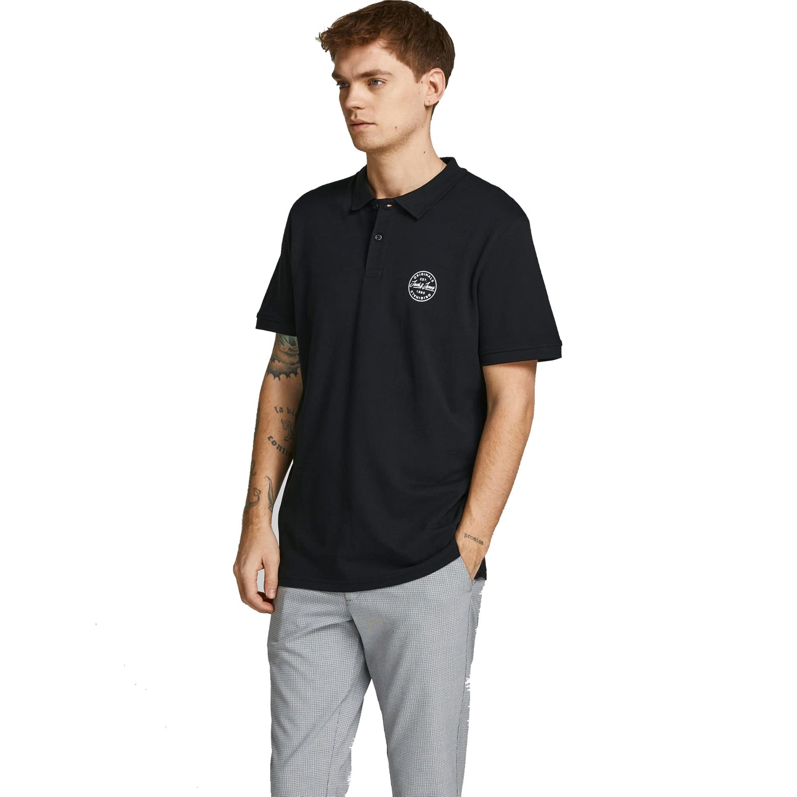 Jack & Jones Men’s Slim Fit Polo Shirt – Modern Casual Style