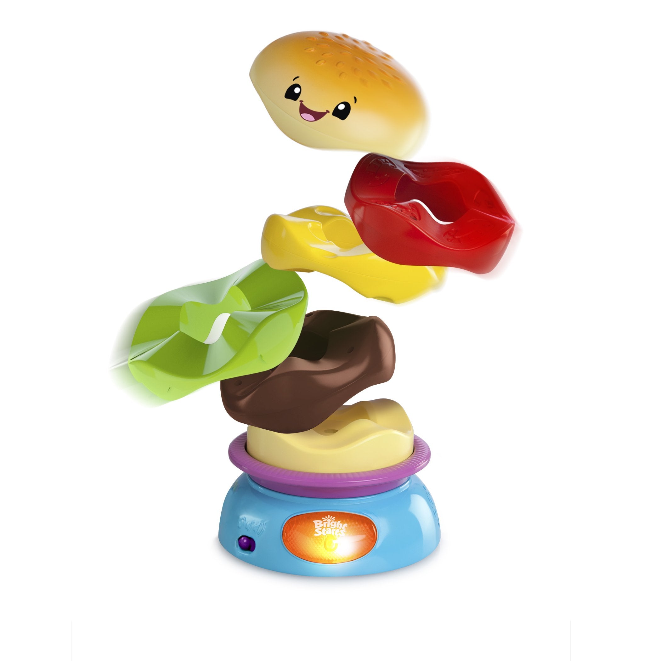 Bright Starts Spin Burger – Multi Color