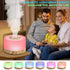 Sky-Touch  Essential Oil Aroma Diffuser 700ml, Upgraded Aromatherapy Diffuser with 4 Timer and 7 Color Lights, Cool Mist Humidifier with Auto Shut-off Function, Diffuser for Home Bedroom Office