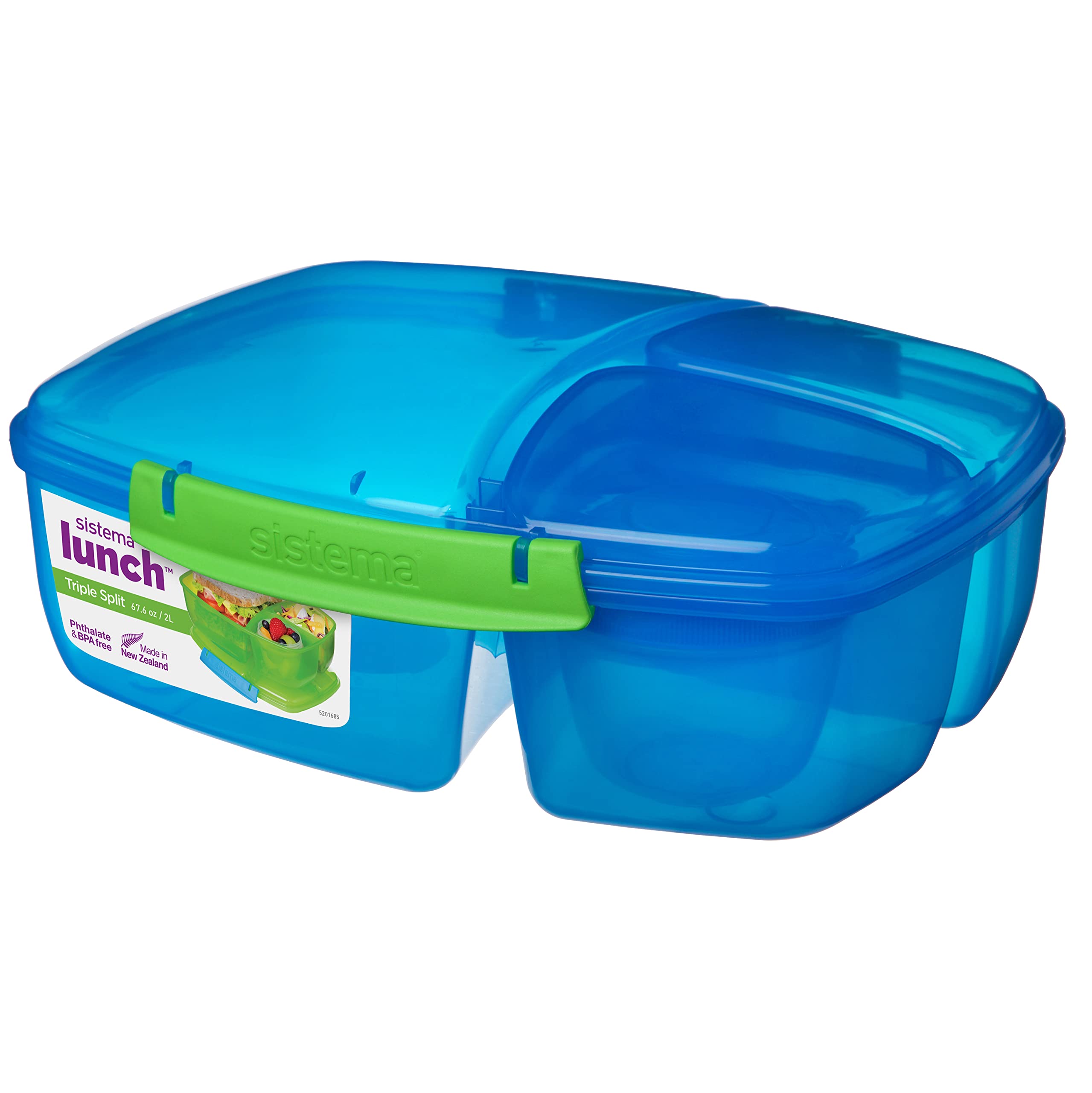 Sistema 3-Compartment Lunch Box with Yogurt Pot – Organize Healthy Meals – Safqqa Egypt