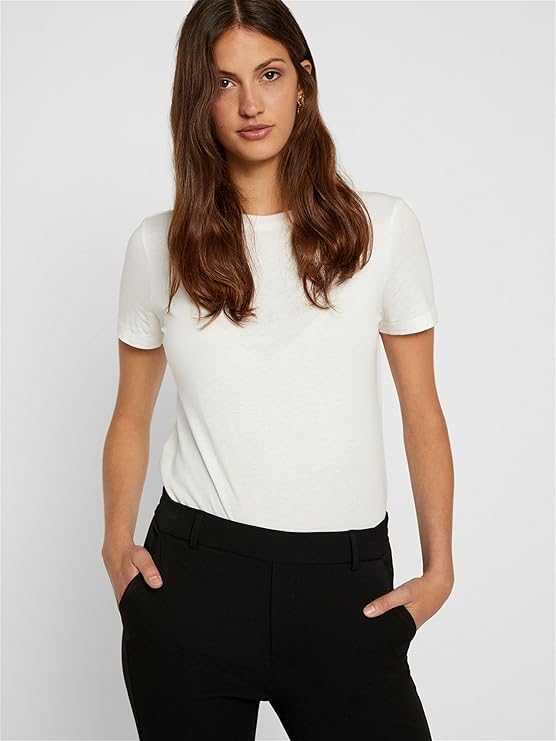 بنطلون نسائي من ماركة فيرو مودا لون أسود سهل التنسيق مع الملابس