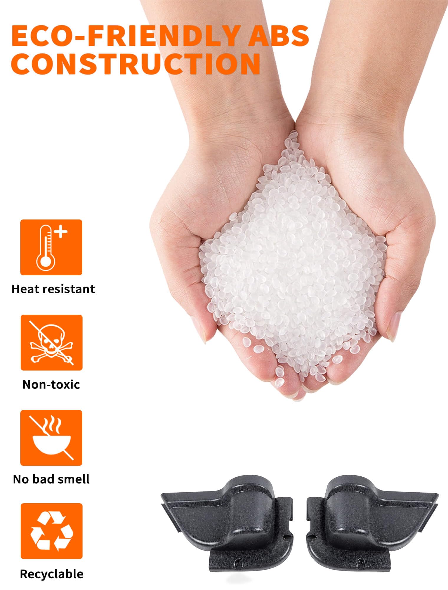 Savadicar DP3 Front Door Storage Pockets, Door Side Insert Organizer Box for 2011-2018 Jeep Wrangler JK JKU 2/4 Door, Interior Storage Expansion Accessories, Black, 2PCs