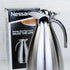 Nessan Thermal Coffee Carafe Jugs, Double Walled Vacuum Insulated Flask 12 Hours Heat Retention Jug for Coffee, Tea, & Milk - Stainless Steel Silver 2.0L SS-FS-20