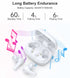 CHOETECH True Wireless Earbuds – Big Bass, 4 Mics, Clear Calls, Automatic Noise Reduction, IPX8 Waterproof, Sensitive Touch Control, Comfortable, Bluetooth