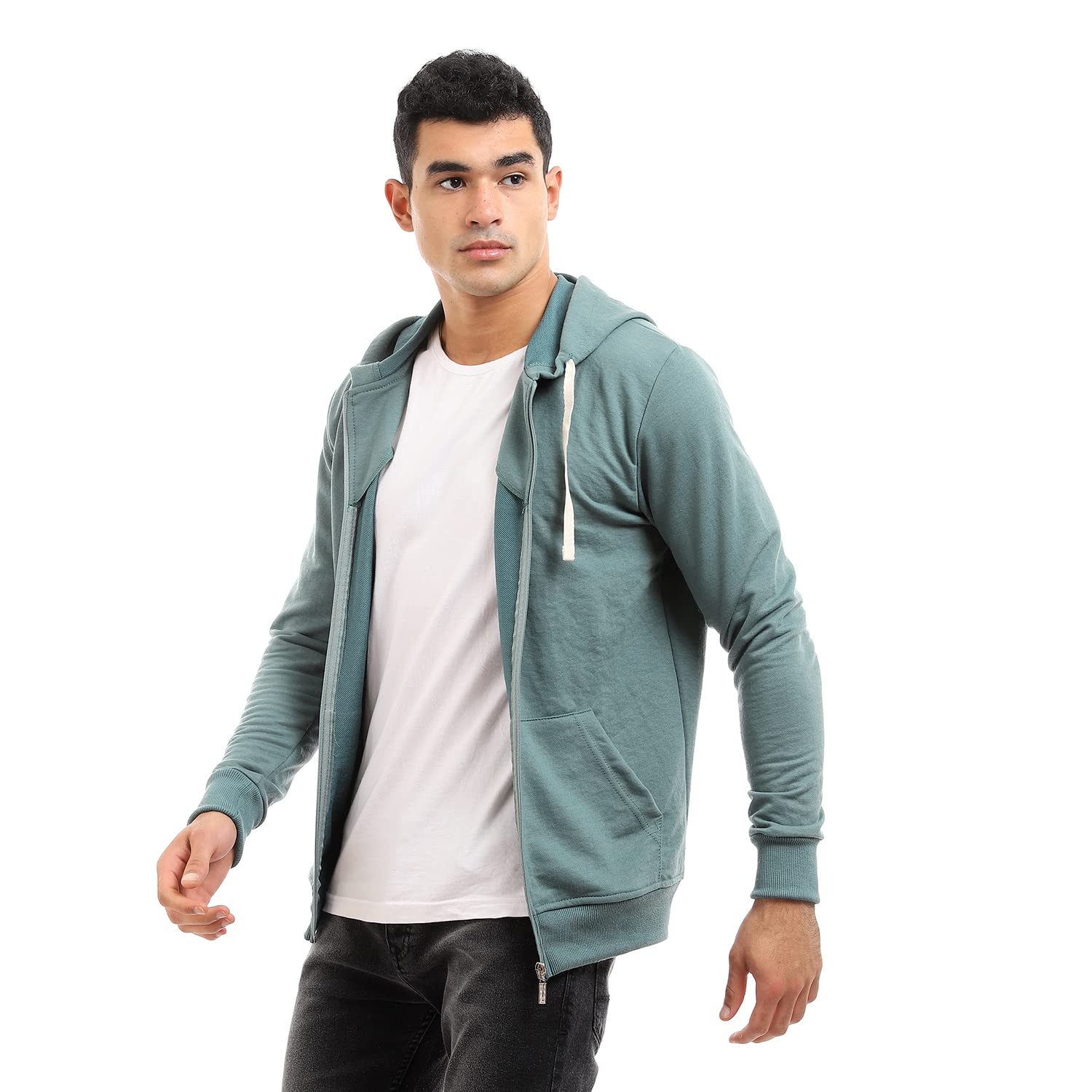 Off Cliff Long Sleeves Zipper Jacket For Men,Easy to care for and built to last.