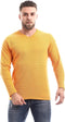 Off Cliff Men’s Plain V-Neck Long Sleeve Casual T-Shirt