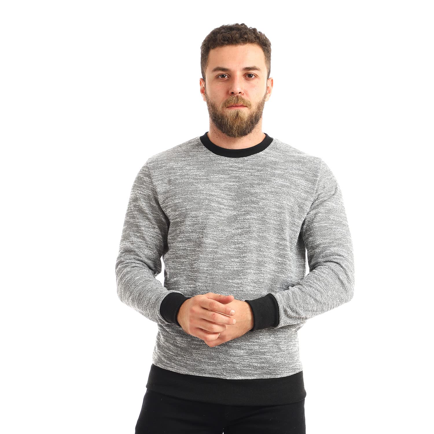 Men’s Crew Neck Long Sleeve Sweatshirt