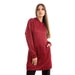 Kady Women’s Plain Oversized Hoodie with Kangaroo Pocket - Safqqa