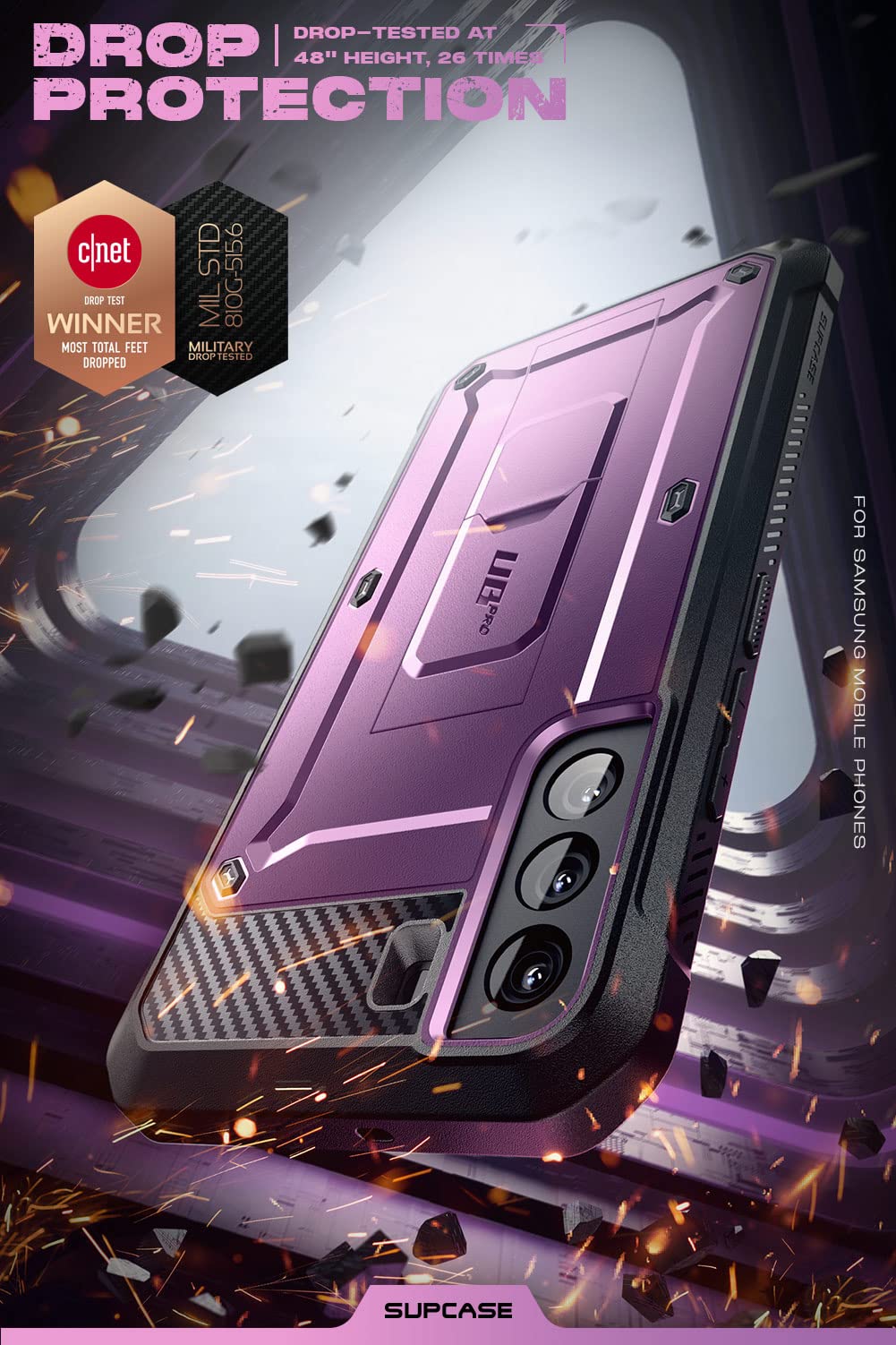 Supcase Unicorn Beetle Pro Case for Samsung Galaxy S22 5G