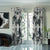 Zig Zag Code-299 Side Printed Shatta Curtain - Safqqa