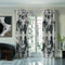 Zig Zag Code-299 Side Printed Shatta Curtain - Safqqa