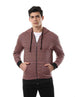 Off Cliff Striped Front Pockets Long Sleeves Jacket For Men,Modern, relaxed fit suitable for layering over shirts or hoodies.. - Safqqa