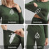 PISIQI Women Thermal Set Green Warm Base Layer