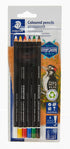 Staedtler Permanent Coloring Pencils - 6 Pieces