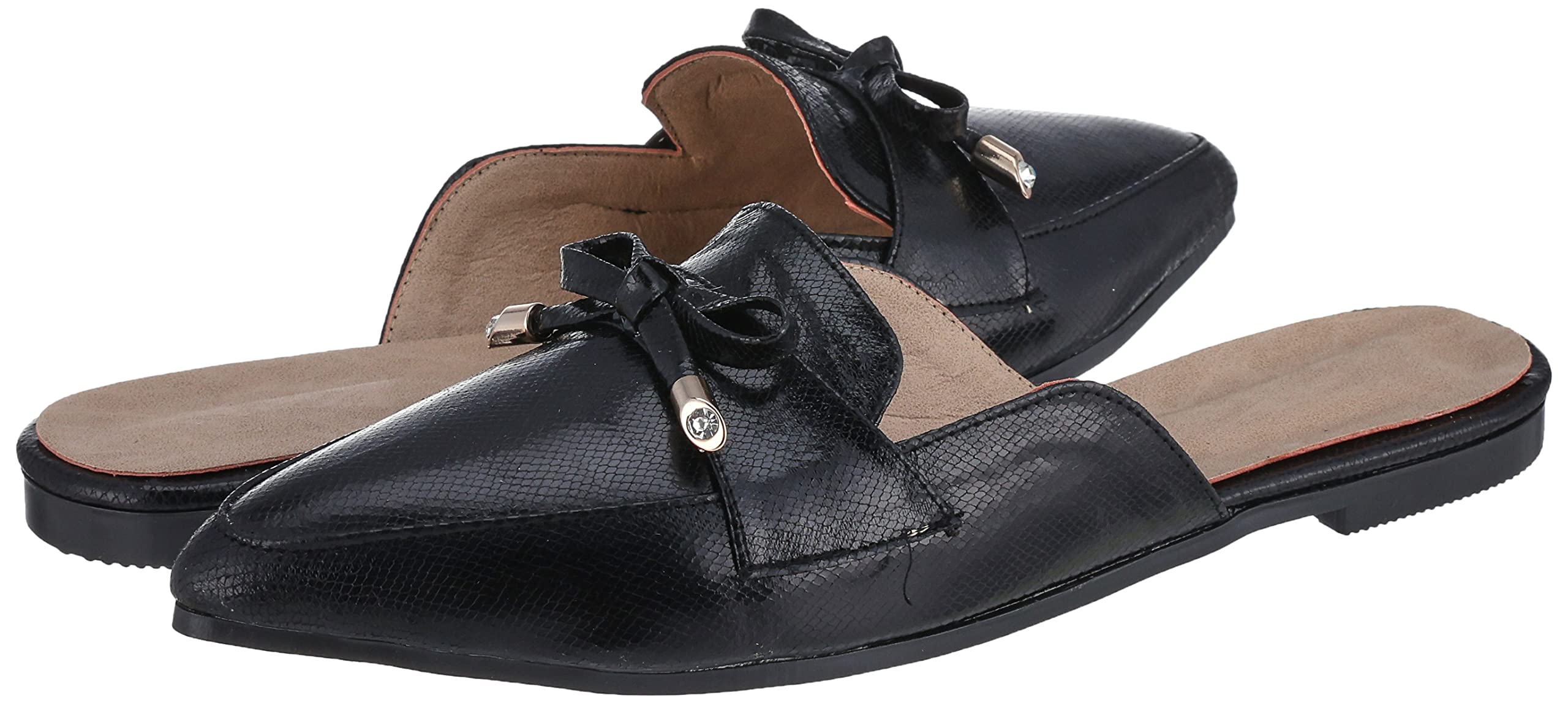 SWAY Loafer Flats Leather Slipper For Women,Slip-on loafer design for easy and quick wearing. – Safqqa Egypt