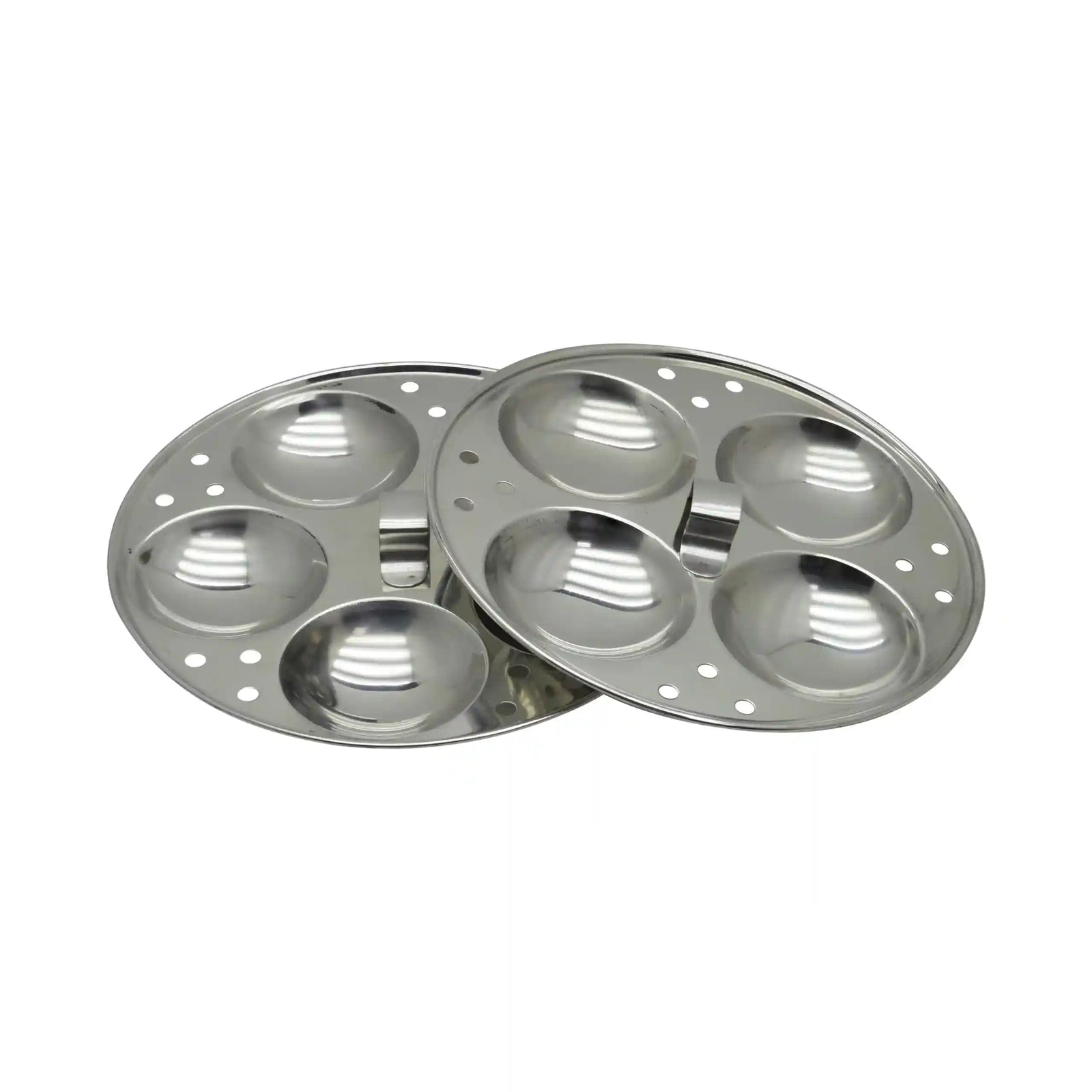 Raj Steel Idli Cooker – Small, 23 cm