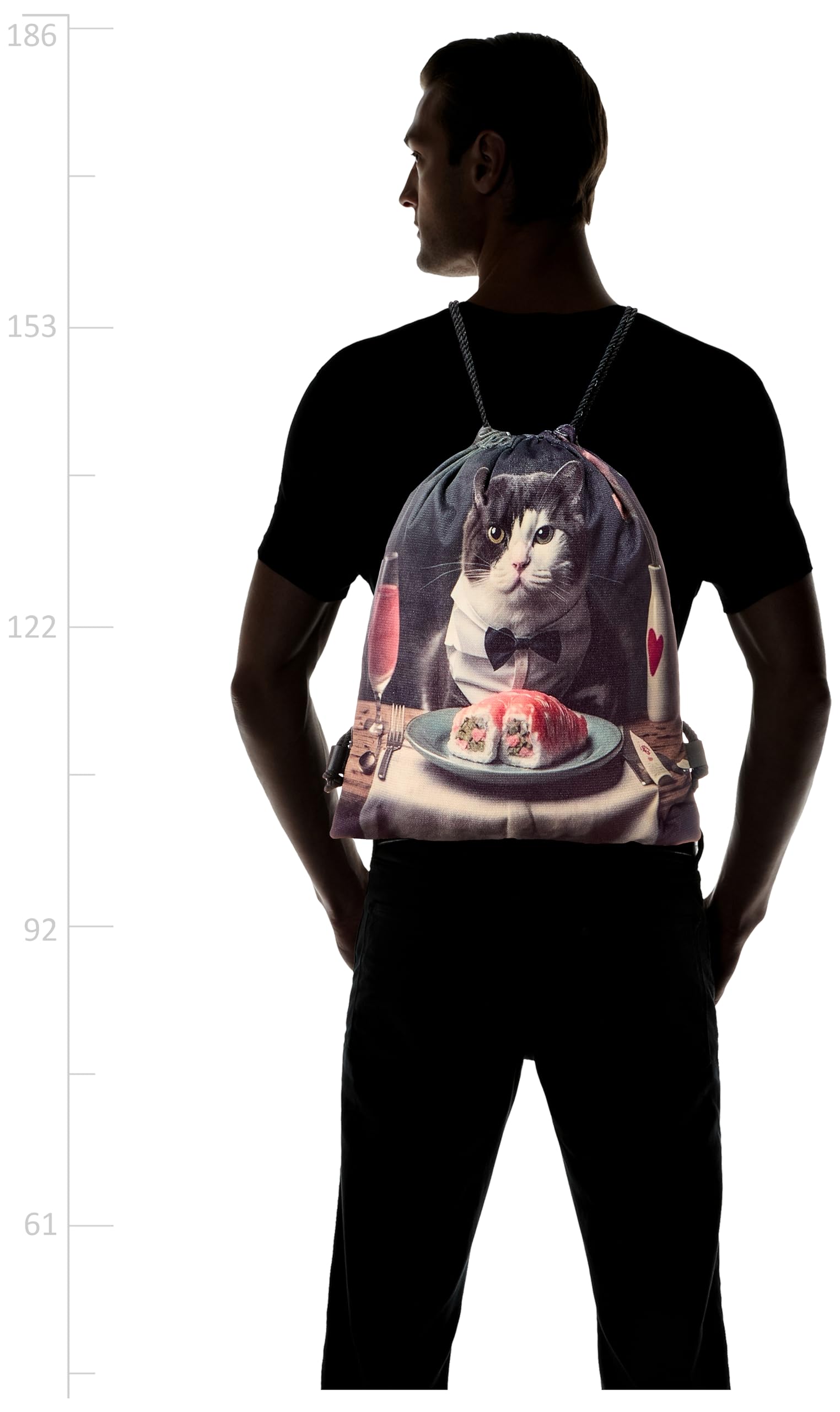 شنطة برباط من تات - 906، متعددة الالوان، مقاس كبير