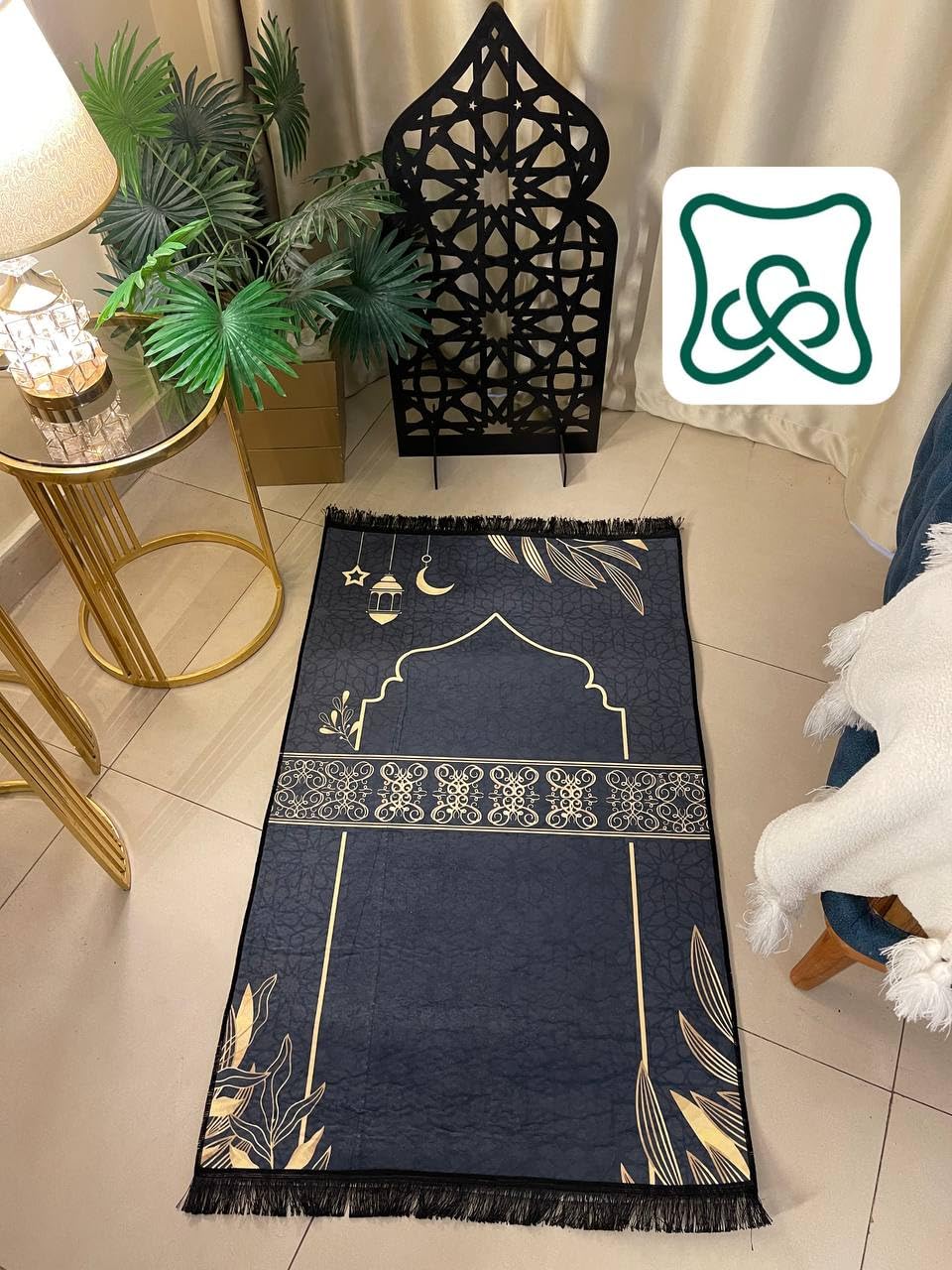 Large prayer mat, imported velvet.