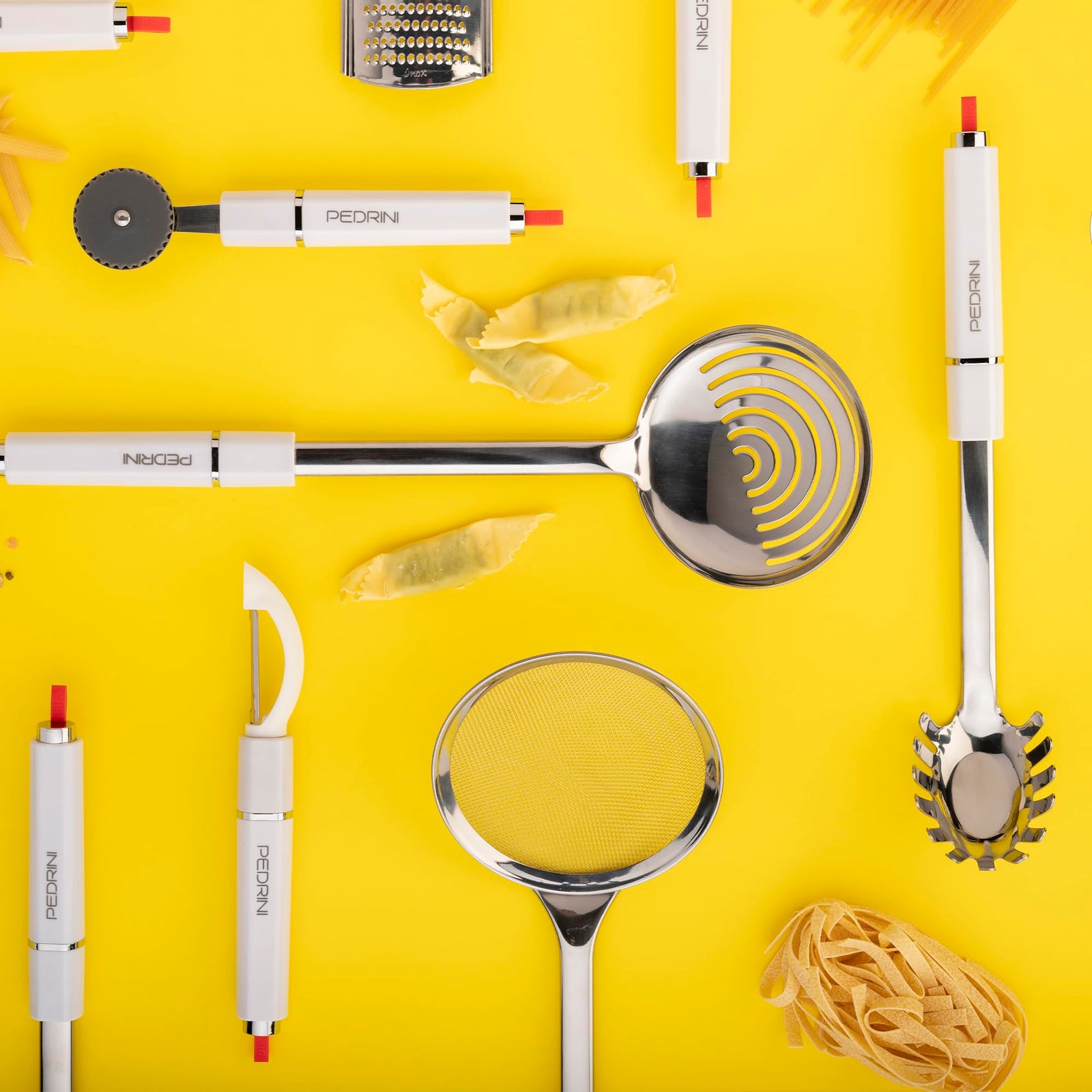 Pedrini Stainless Steel Hamburger Turner – Flip Like a Pro!