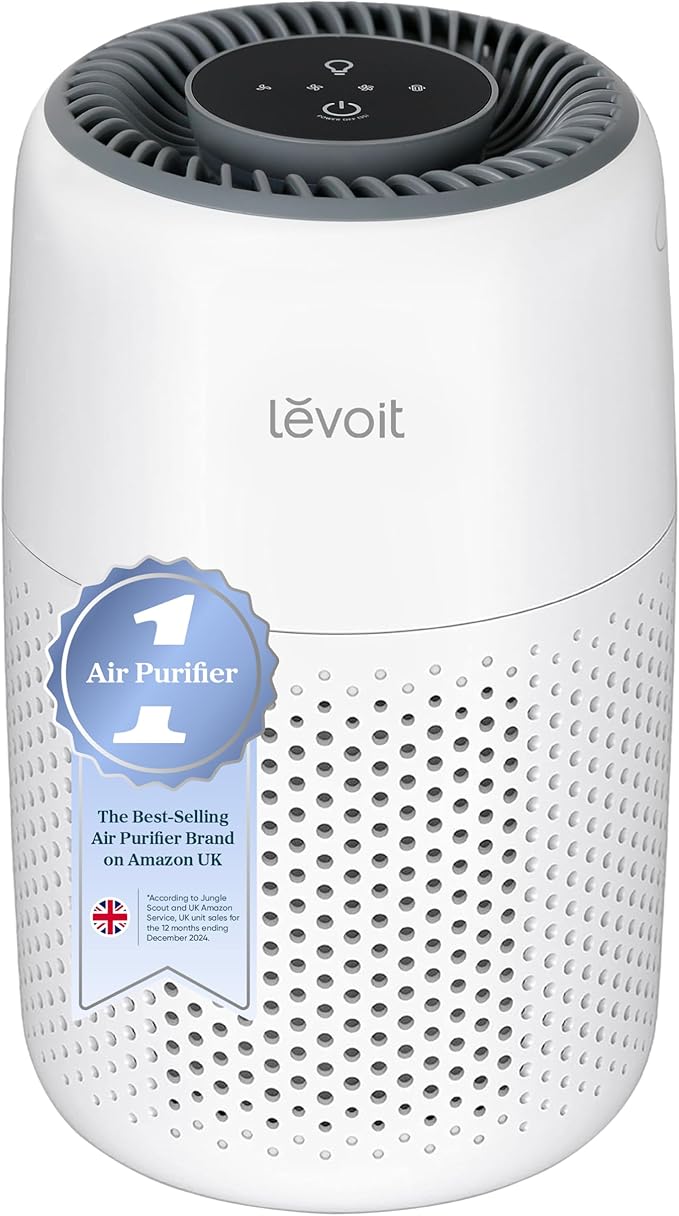 LEVOIT Air Purifier for Bedroom Home White 3-in-1 Filter – Safqqa Egypt