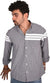 White Rabbit Men's Casual Long Sleeve Small Checkered Shirt