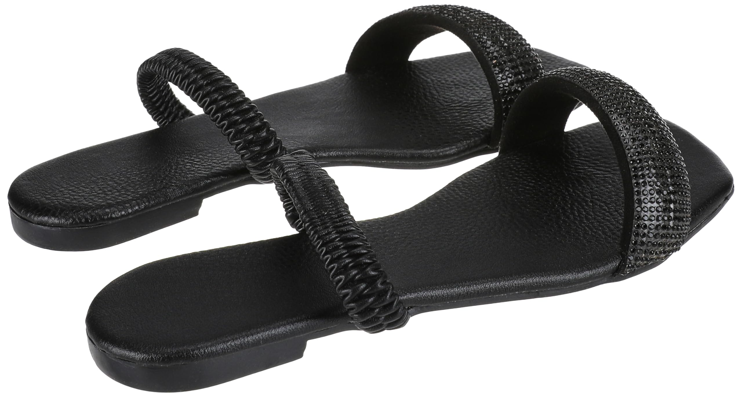 OX womens OX Faux Leather Slides For Women OX1029 Flip-Flop - Safqqa Egypt
