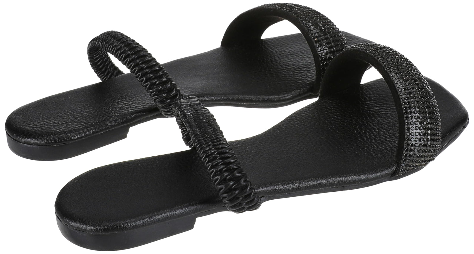 OX womens OX Faux Leather Slides For Women OX1029 Flip-Flop - Safqqa Egypt