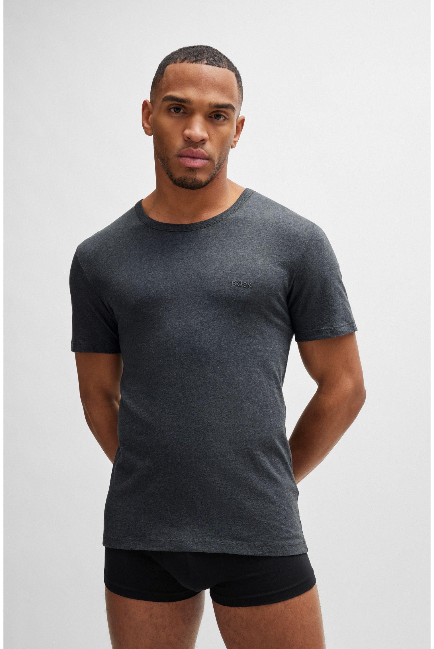 Boss T-Shirts For Mens ( Pack of 3 ) Soft and breathable fabric for all-day comfort