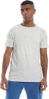 Ravin Men's Ribbed Crew Neck Solid Basic Cotton T-Shirt