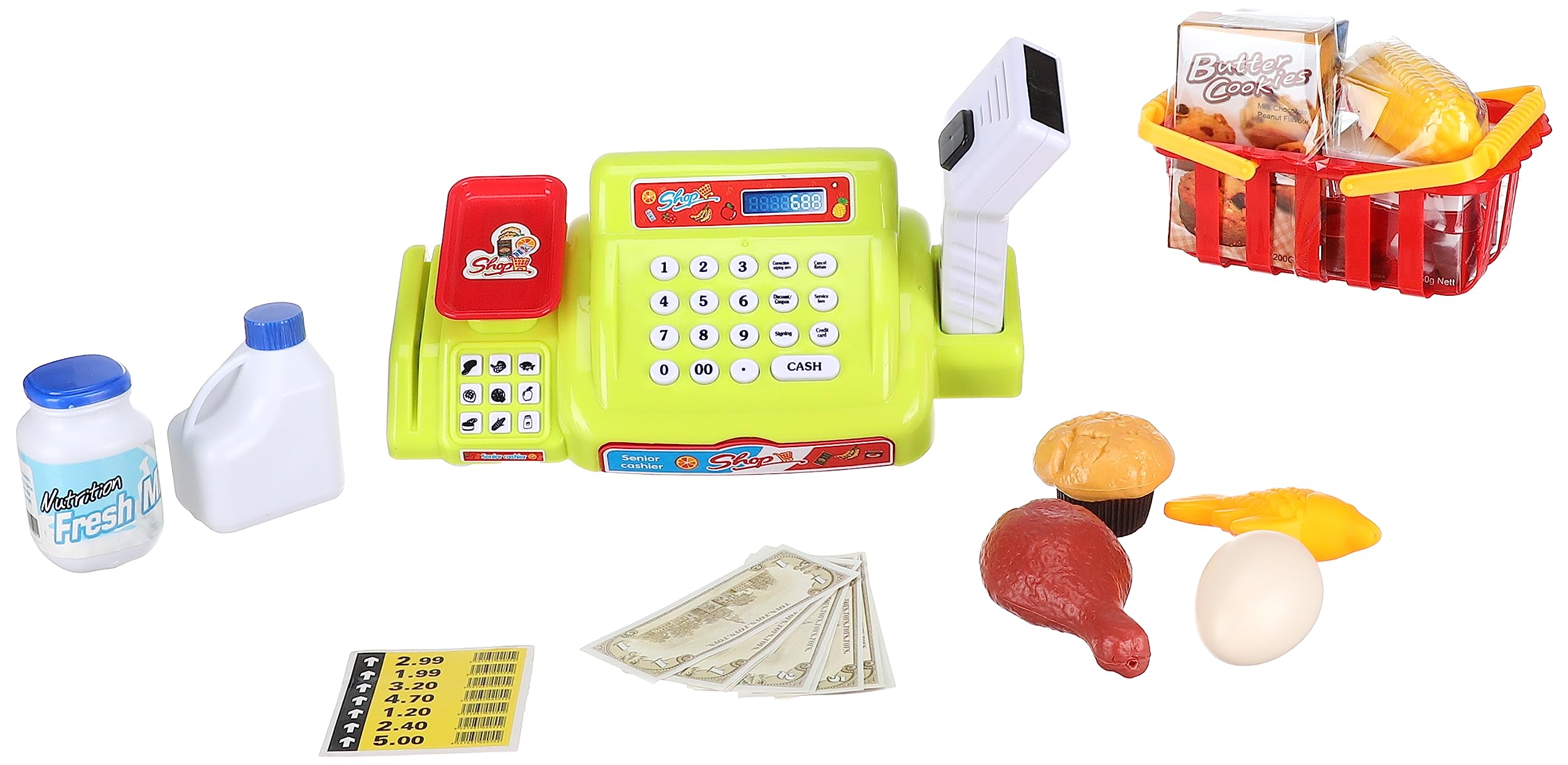 مجموعة تسوق نقدية للأطفال