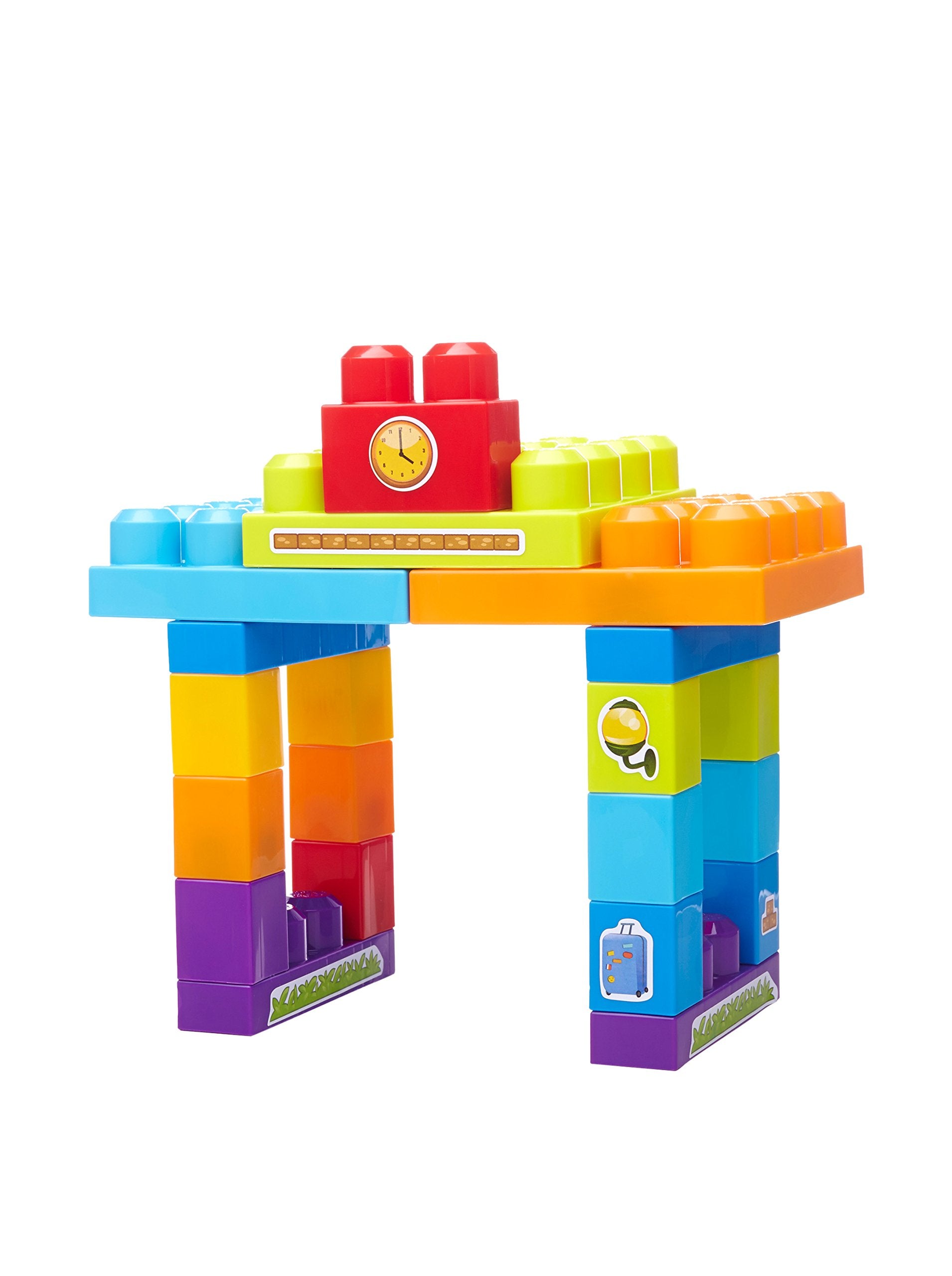 Mega Bloks First Builders 123 Learning Train – Educational Building Toy – Safqqa Egypt