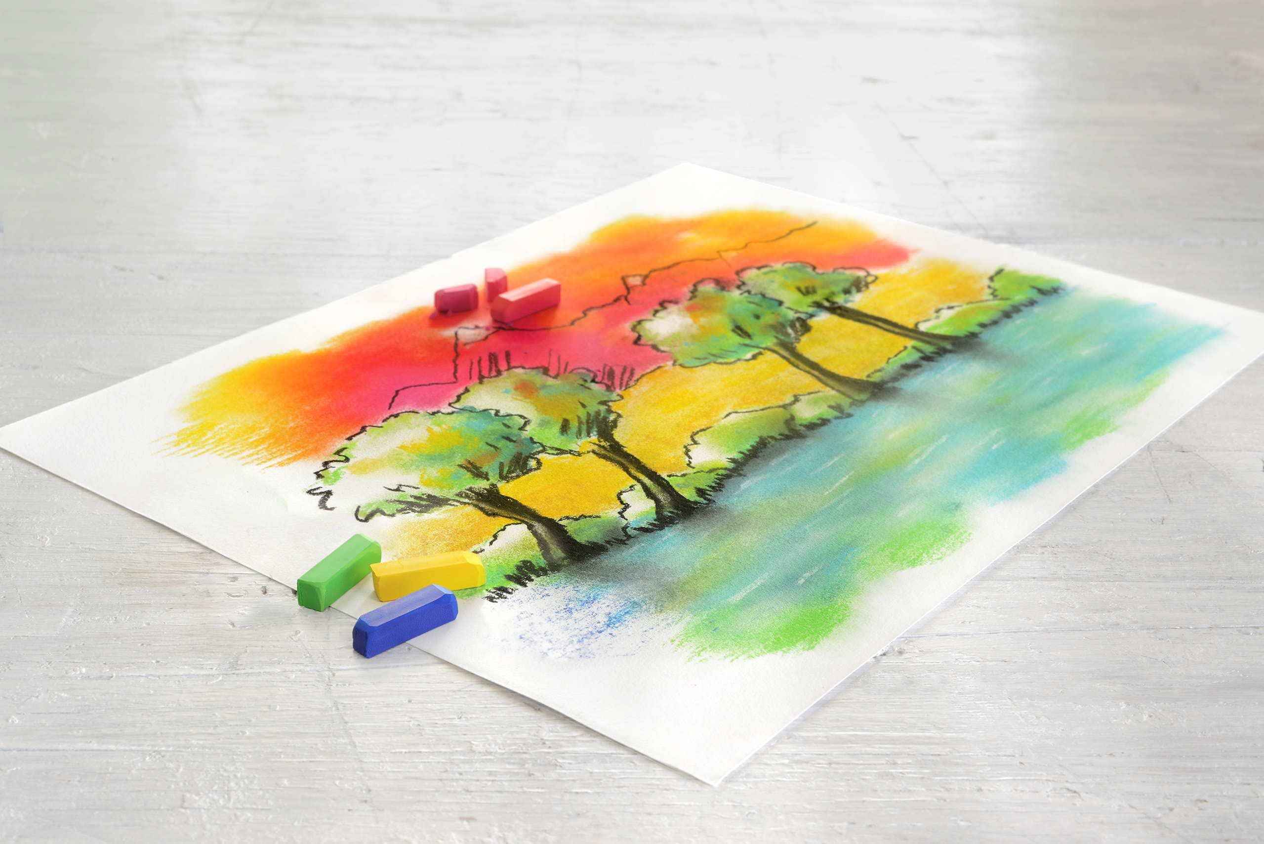 Faber-Castell CRTIVE STUDIO SOFT PASTEL 12 - Safqqa Egypt
