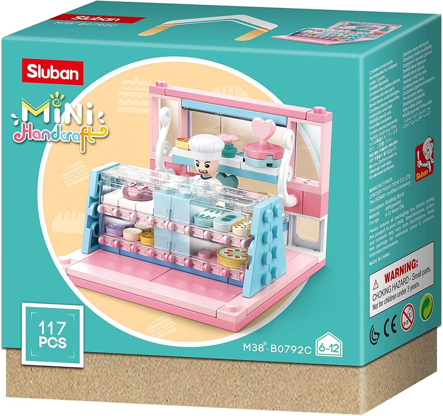 Sluban Mini HandCraft Shops Building Set 8-Pieces