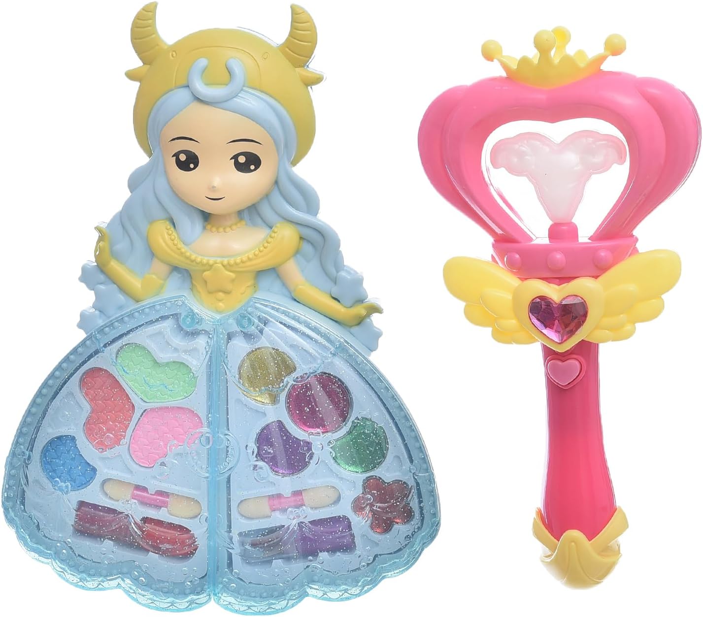Karol Frozen Makeup Set Kids Toy with Magic Wand 5+ Years – Safqqa Egypt