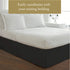 Levinsohn Lux Hotel Microfiber Bed Skirt with Elegant Tailored Design