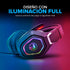 HALTEN INNOVACIÓN EN ACCIÓN -Havit h659d gaming headset, rgb 50mm 3d surround stereo, flexible and convenient 90 rotating earmuffs, 120 omnidirectional mic., Wired Headphones Headset