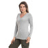  ESLA Long-sleeved Plain Top for Women Blouses - Safqqa Egypt